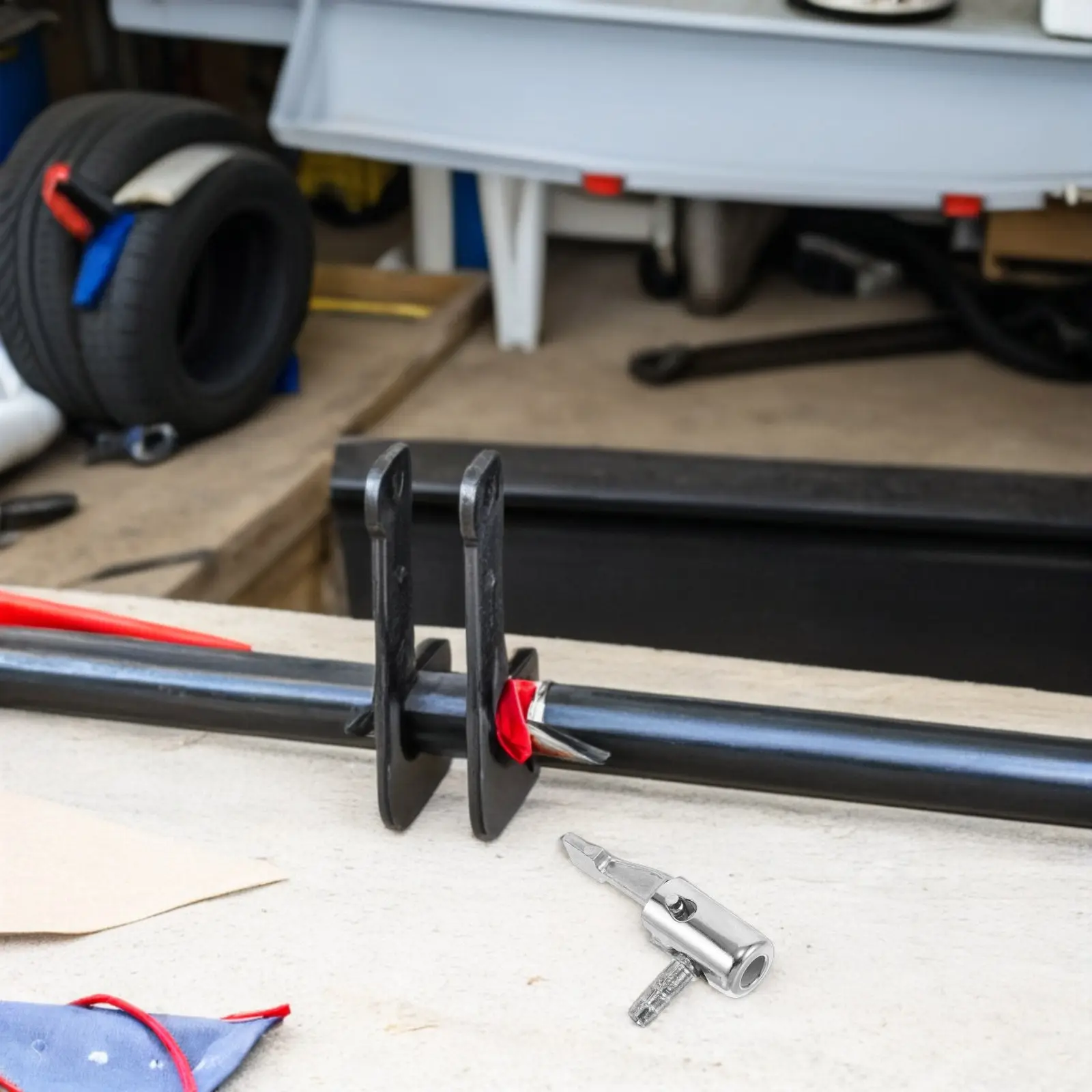 

Car Tire Chuck Lightweight Easily Installed Portable Locking Air Inflator Clip Universal Quick Connect for Tire Valve