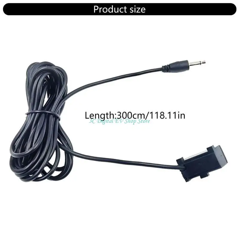 E74D Für Freisprechen Anruf Sprachkommunikation Hohe Empfindlichkeit Fahrzeug Navigation Radio Stereo Mikrofon 300 Kabel Port – Detail 6