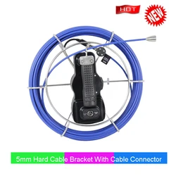 40 Meters 5mm Replacement Cable Under Water Sewer Drain Pipe Wall Inspection Camera for pipe camera