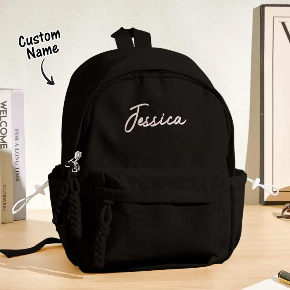 Personalized Kids Embroidered Backpack, Custom Name Kids Backpack Back to School Gift for Kids, Custom Back To School Backpack