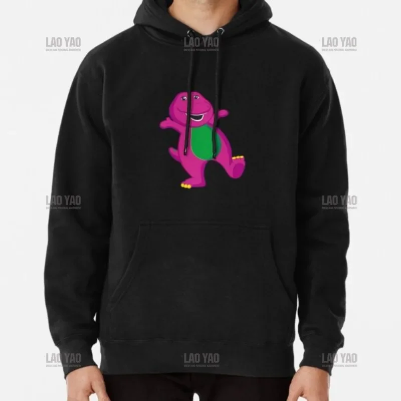 Boyfriend and Girlfriend Gift Hoodie Couple Barney (Barney & Friends) Fashion Hoodie 2023 Fall/winter Kawaii Street Sweatshirt