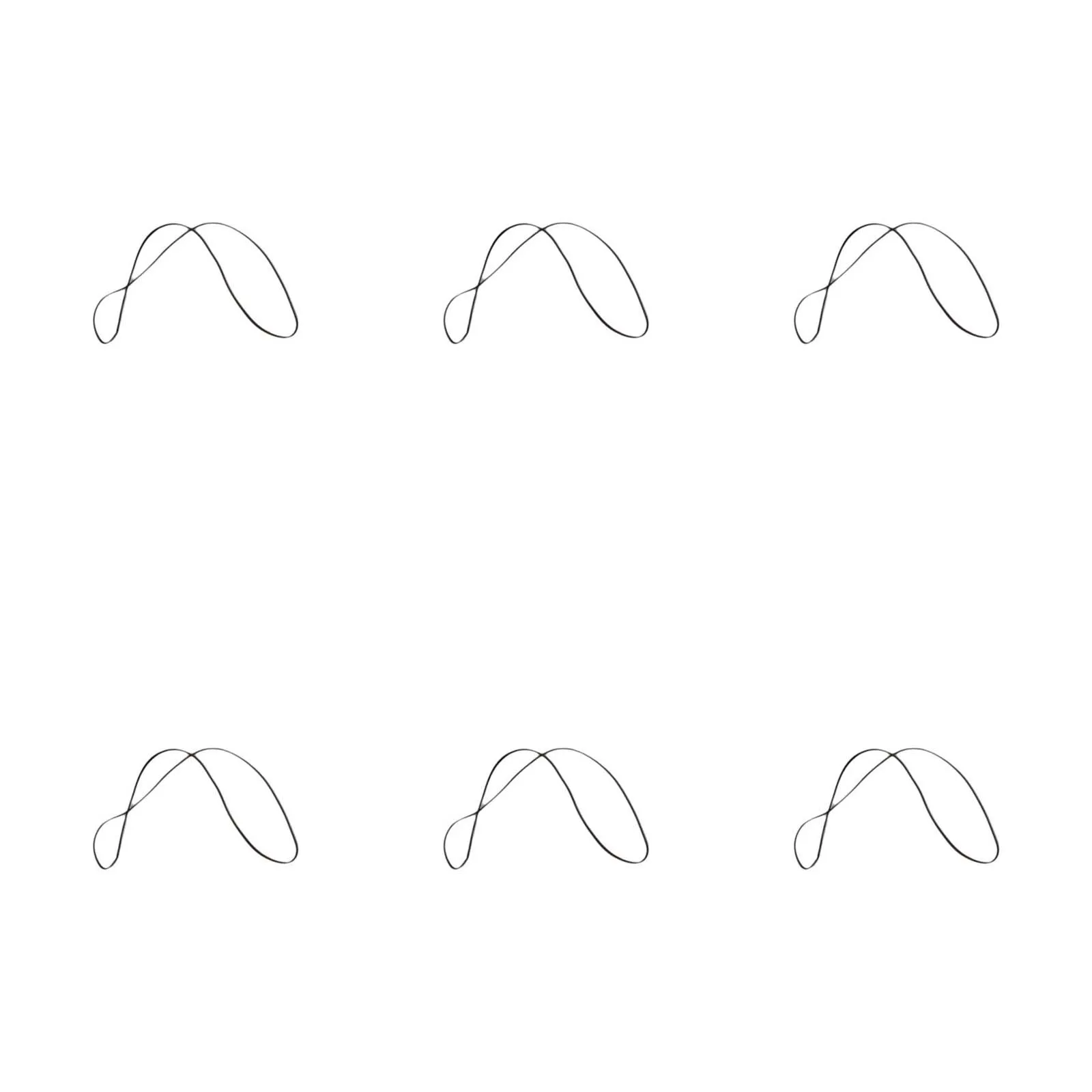 

6 шт. ремень ГРМ каретки для Epson XP 313 325 320 312 340 332 330 306 342 241 303 323 345 301 300 335 257 315 305 245 352 255