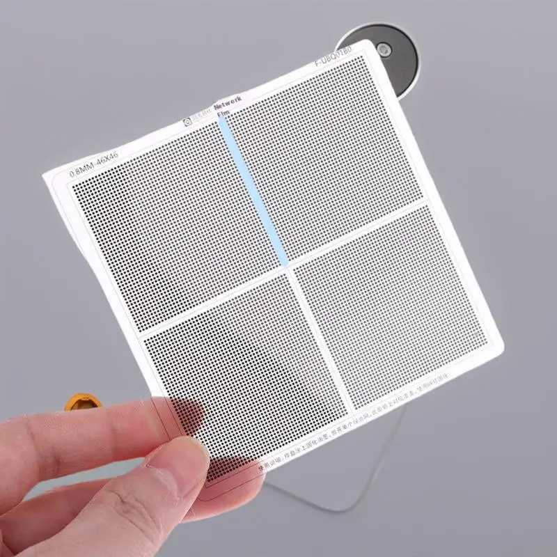 0.3/0.35/0.375/0.4/0.5/0.58/0.6/0.8/1.0mm BGA Reballing Stencil for Solder Masking with Green Oil