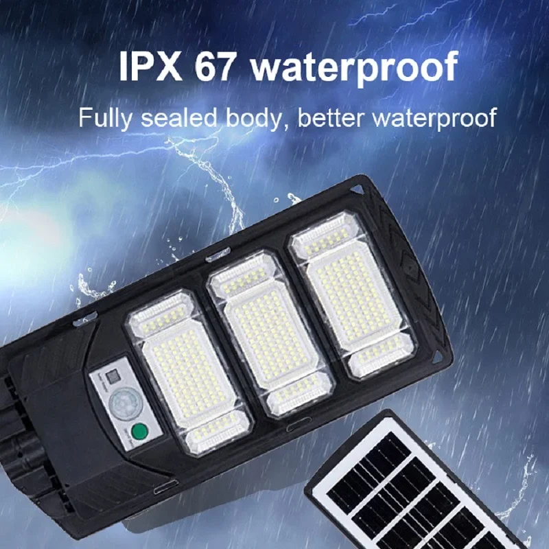 100000LM 2000W/1500W/1000W/500W Solar Led Light Outdoor Powerful Outdoor Motion Sensor Solar Lamp Waterproof Garden Street Lamp