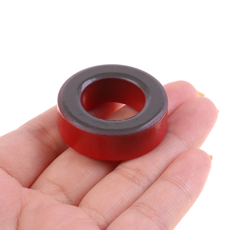 T130-2 Iron Ferrite Toroid Cores 33*20*11 mm For Inductors Iron powder Core Red Ring Low permeability