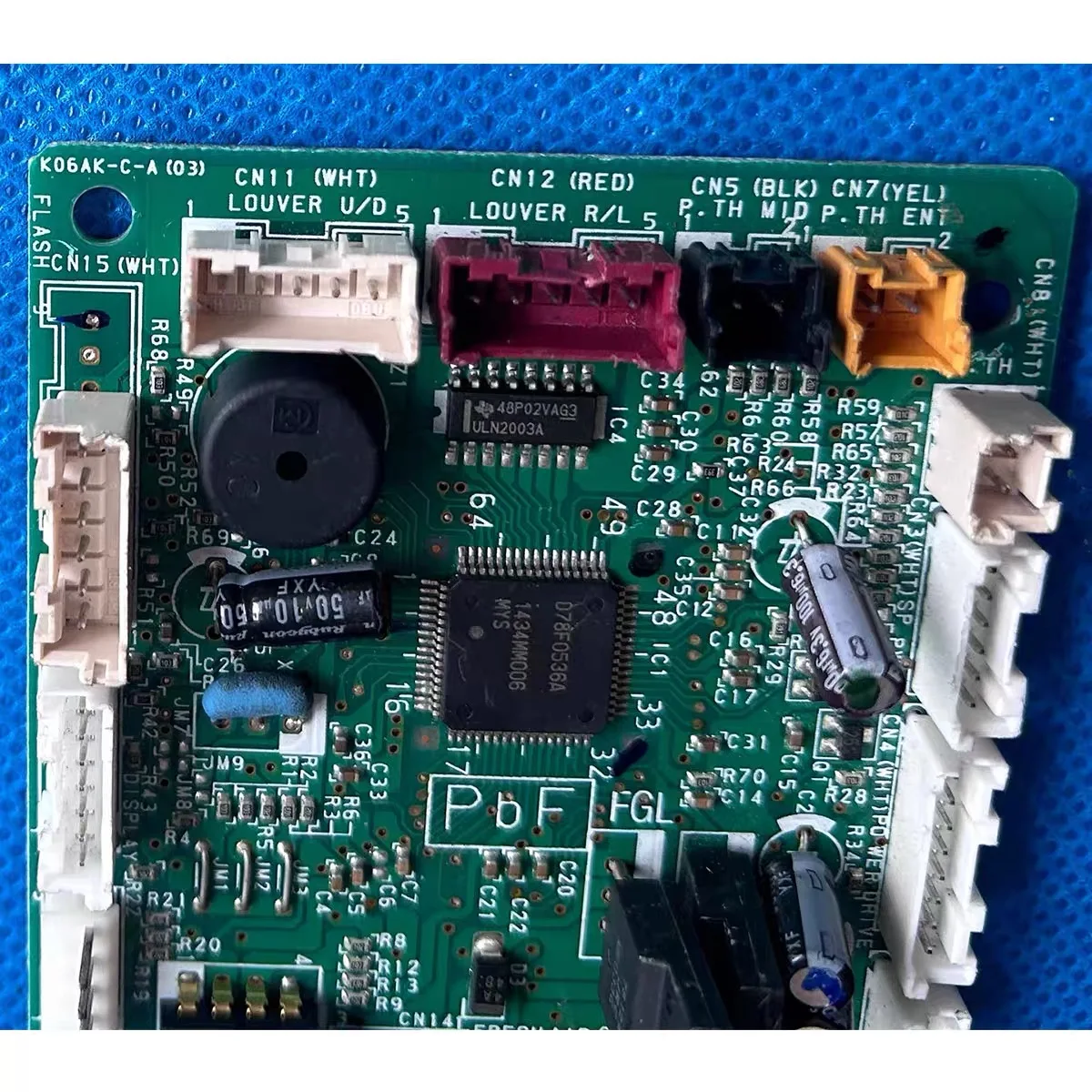 Fujitsu Central Air Conditioner Indoor Unit Control Board  Circuit K06AK-130BHSE-C1  PCB K06AK-C-A(03) Conditioning Parts