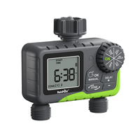 A26F-RainPoint Garden Water Timer Dual Irrigation, Intelligent Timing Controller, Automatic Watering Device with Rain Delay