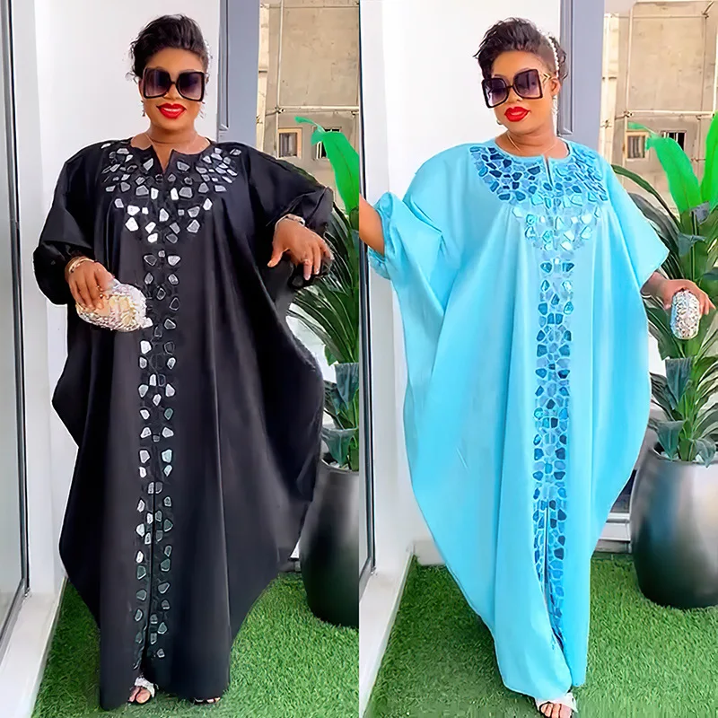 

Abayas for Women Dubai African Muslim Fashion Dress Caftan Marocain Evening Party Dresses Boubou Robe Djellaba Femme 2024 Kaftan