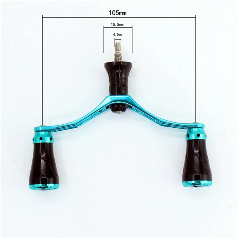 A44Z-مقبض ذراع الروك المزدوج مقبض مزدوج بكرة الصيد تعديل أدوات صيد السمك ل Shimano مقبض مزدوج بكرة الصيد