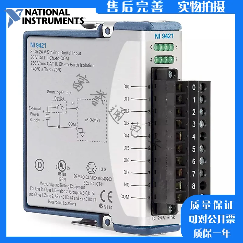 US NI-9421 Digital Module Interface 779002-01 Industrial Logic Level And Signal