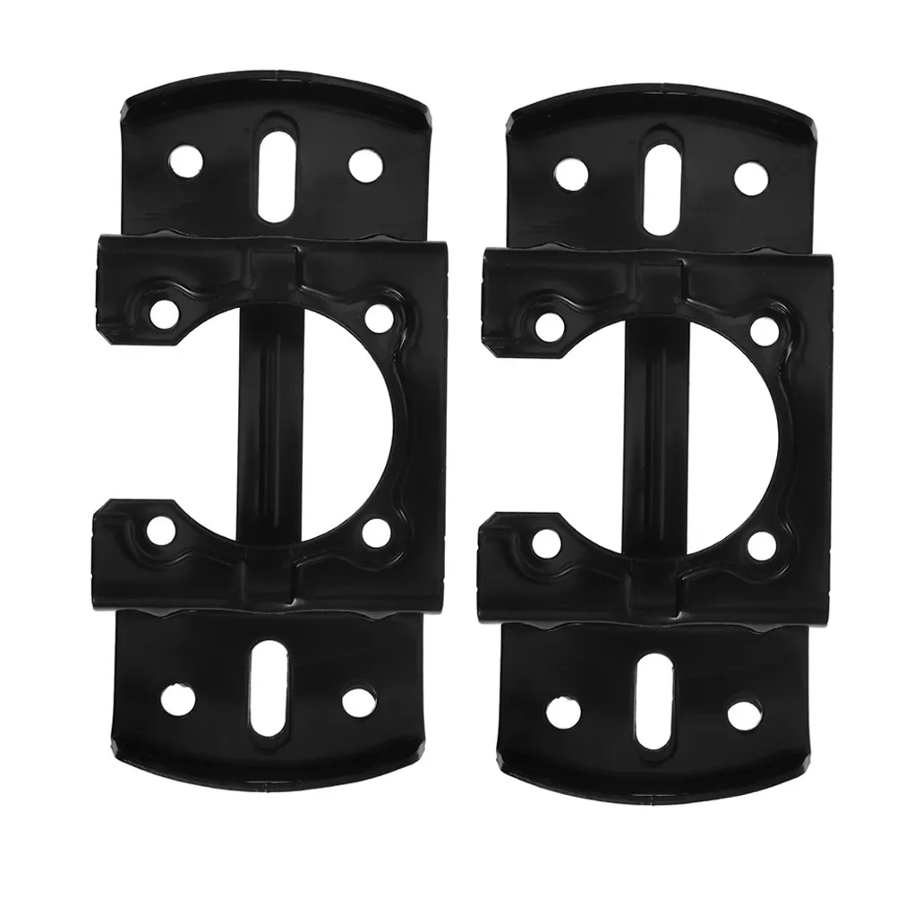 2Pcs Ceiling Fan Hanger Bracket Iron Heavy Duty Universal Mounting Support for Fan Light Fixtures Stable Wobble Free
