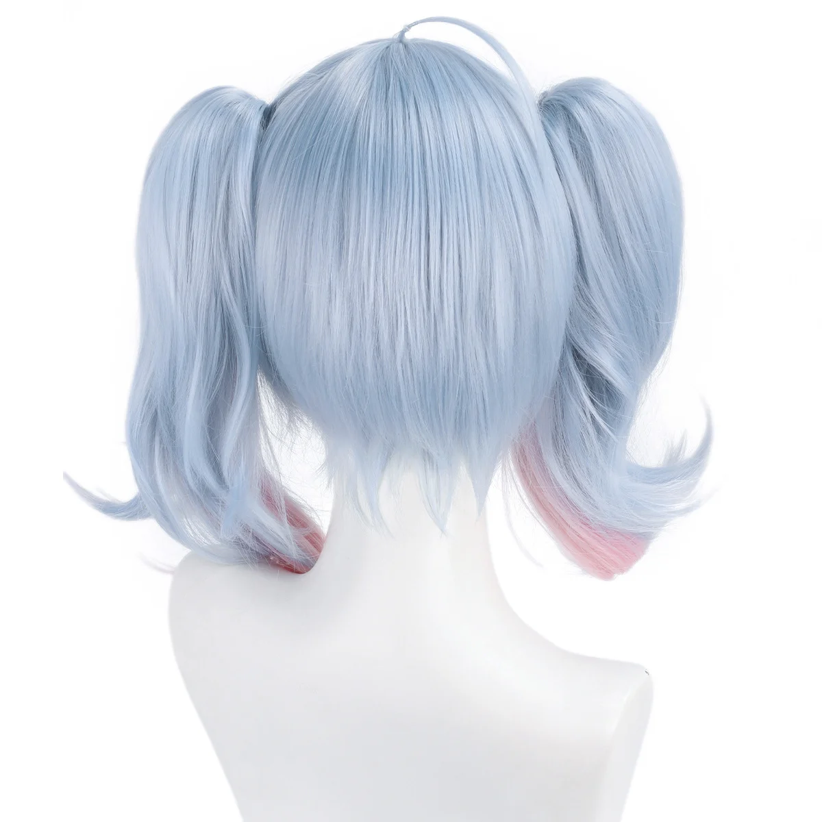 Miku أرنب هول شعر مستعار تأثيري مقاومة للحرارة دور اللعب المعبود Vtuber أغطية الرأس مقاومة للحرارة الاصطناعية هالوين شعر مستعار للحفلات