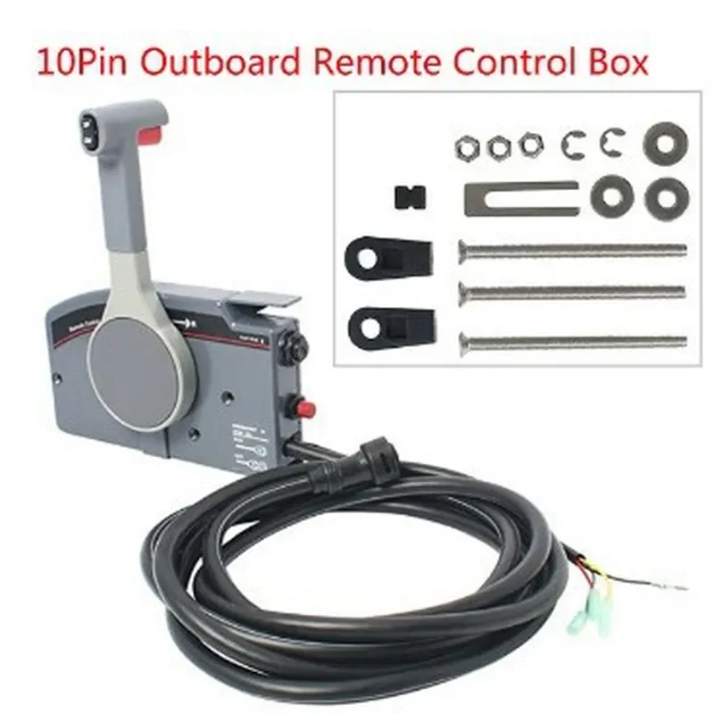 For Yamaha Outboard Motor Control Box 703-48205-16 10 Pin Wiring Harness Replacement Parts for Marine Boat Engine Repair