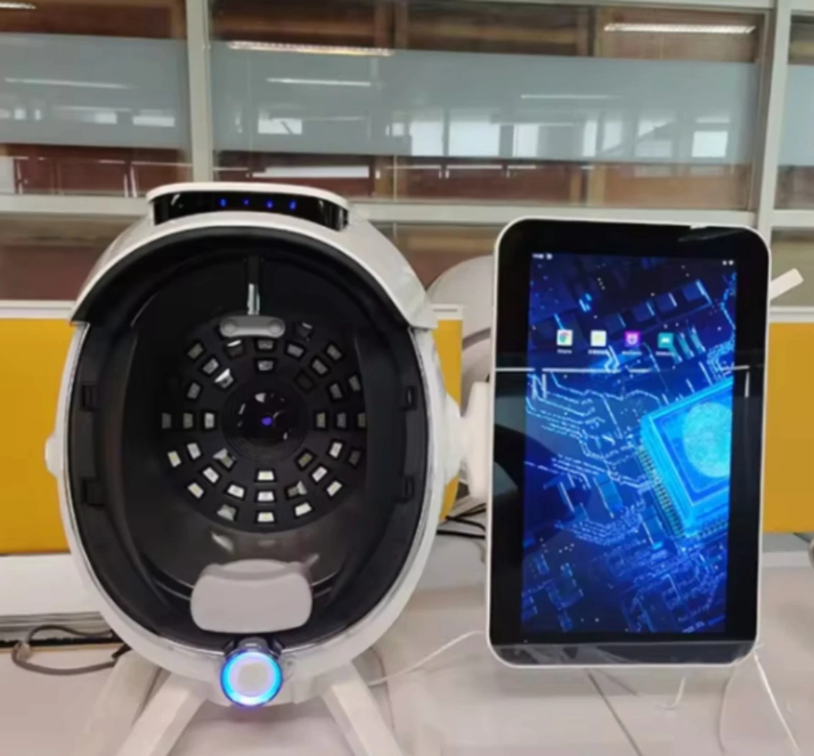 

Bitmoji 3D skin analyzer Big Screen A6 Magic Mirror Skin Analyzer Machine Facial Skin Analysis With Handheld Skin Micro imager