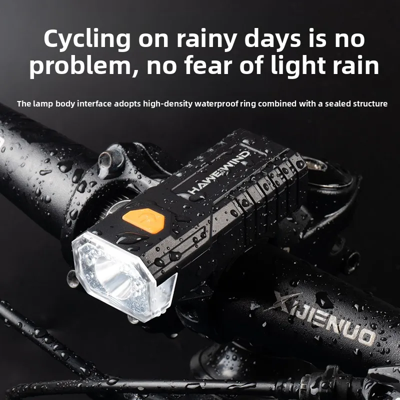 【セール中】バイクライト 400 ルーメン Type-C 充電 LED サイクリングフロントランプヘッドライト 3 モード MTB ロード懐中電灯自転車ライト Accessori ?