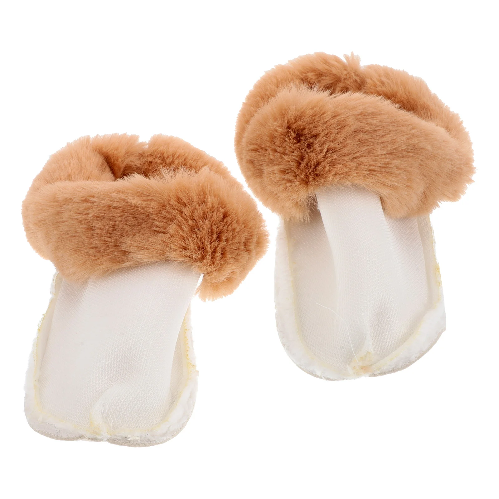 Winter Plush Shoe Liner Stocking Kits Felt Applique Lined Clogs for Women Shoes Sheepskin Insoles Pvc