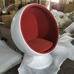 Net Red Hemisphere Chair Lazy Sofa Lying Chair Glass Fiber Reinforced Plastic Creative Egg Chair