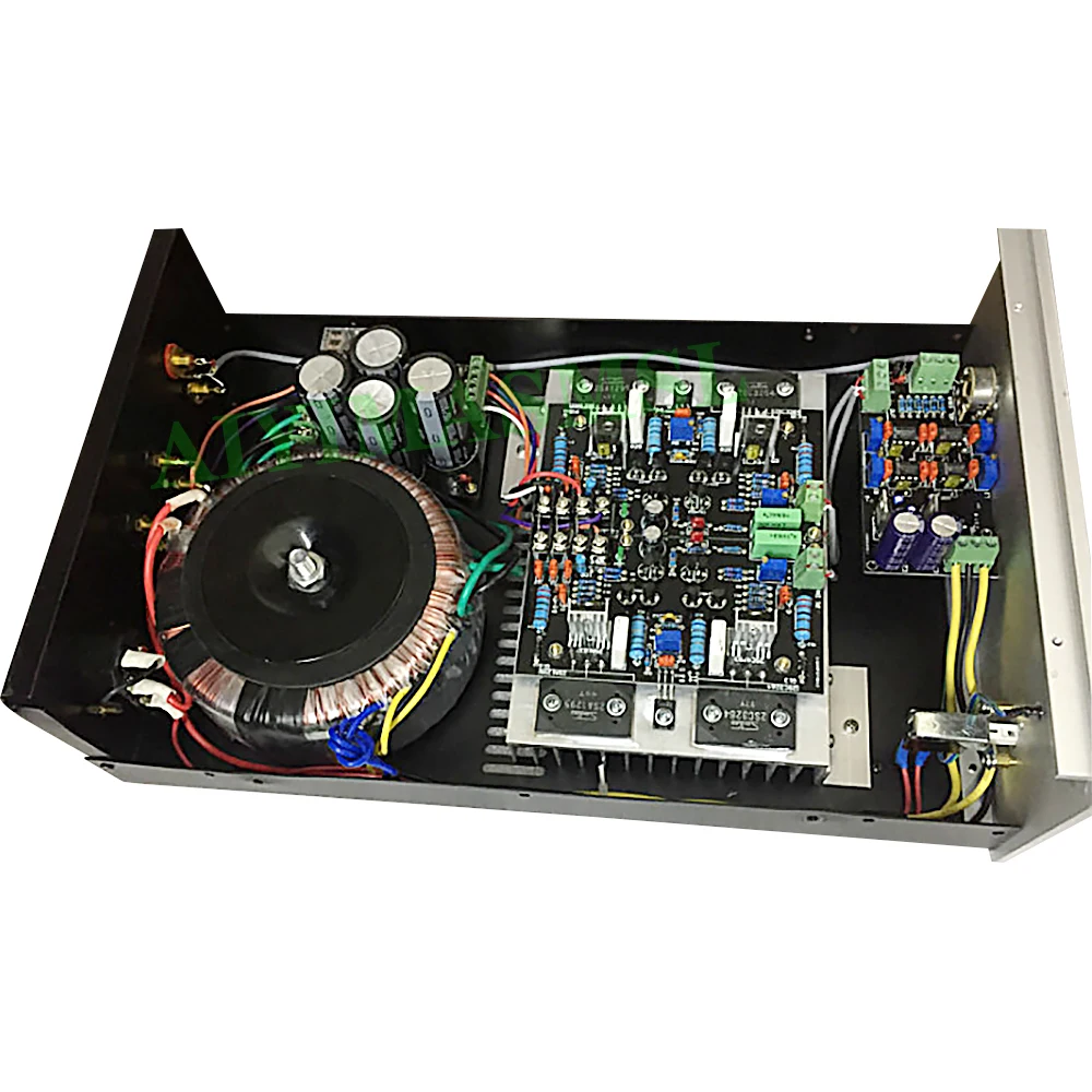 AIYIMA SMSL 2.0 240W HIFI Amplifier discrete symmetrical double differential precision pairing 2SC3264 2SA1295 Power Amplifier