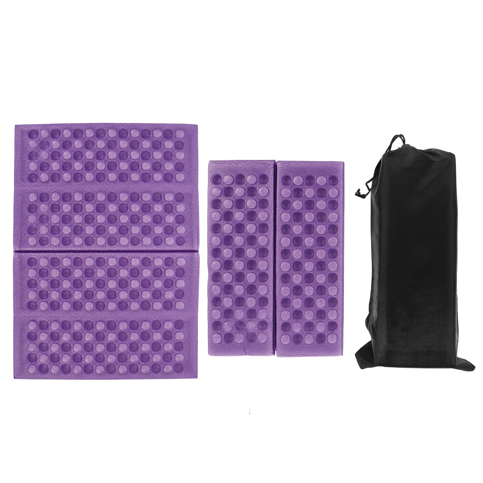 

2pcs Folding Seat Cushion Thickened Xpe Picnic Mat Outdoor Camping Mat Moisture Proof Bright Color Durable Lightweight For