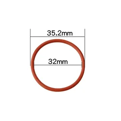 For Fox Bike Fork Parts Bike O-Ring Seal Outdoors Red Rubber Silicone 1g Front Fork O-Ring Seal High Qulity