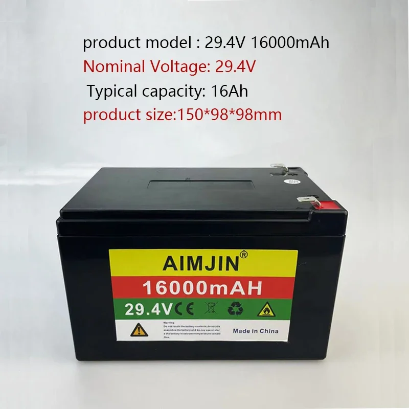 7S5P power battery 500W 29.4V 16000mah 18650 wheelchair lithium-ion battery available for purchase