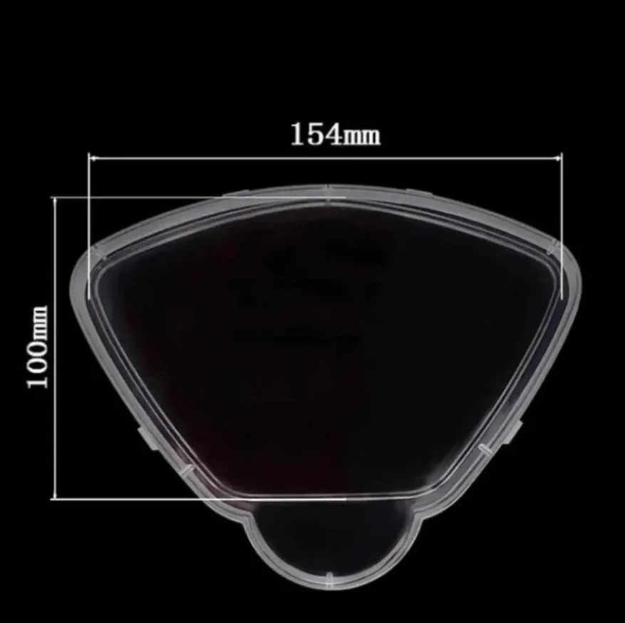 High Quality Motorcycle Speedometer Tachometer Dashboard Instrument Glass Plastic Lens Cover For Scooter Moped ATV Motocross 1pc