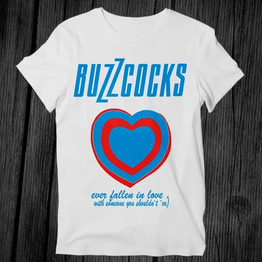 Футболка Buzzcocks Ever Fallen In Love в стиле панк для взрослых, крутой музыкальный модный топ, винтажный ретро G284