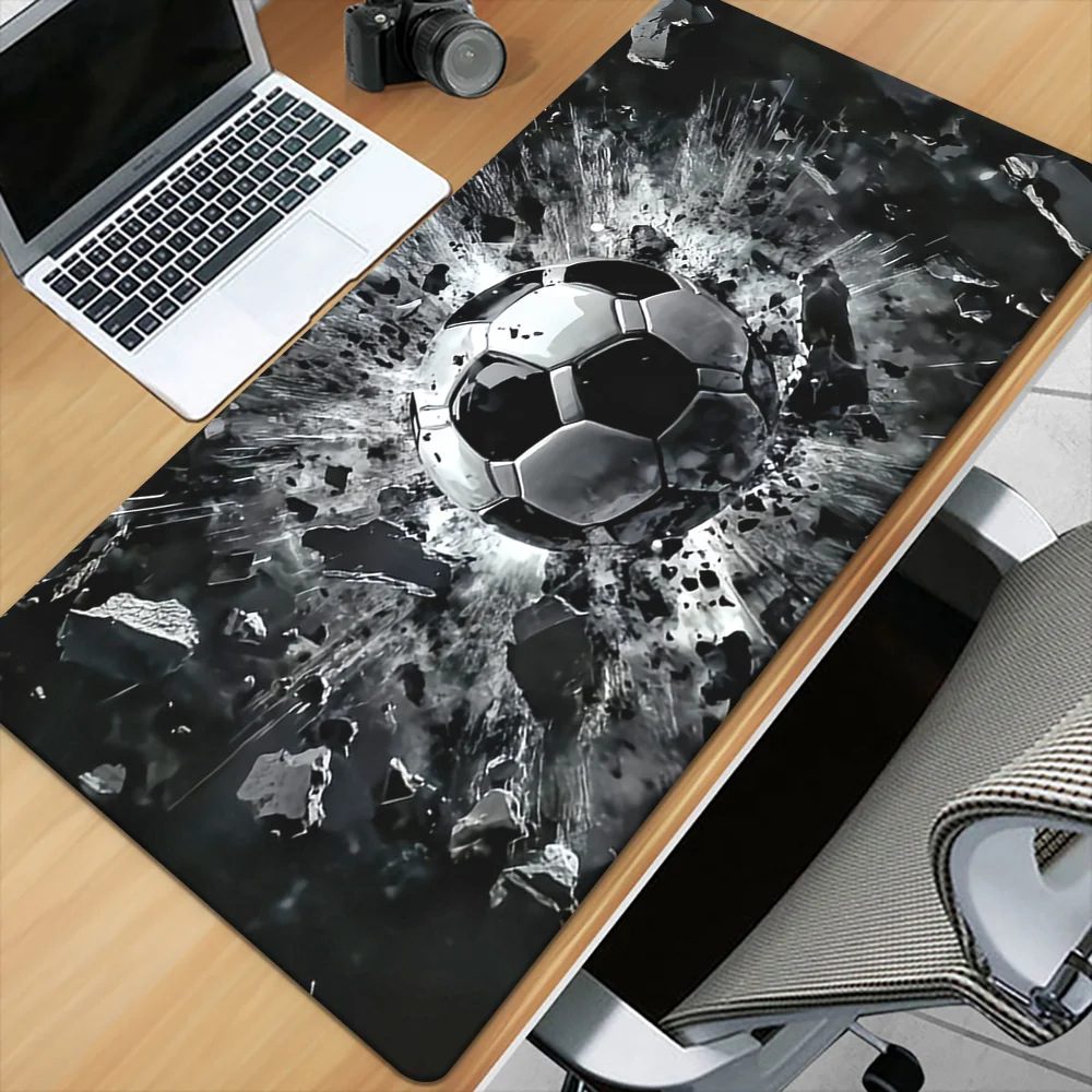 Football Impact Design Mouse Pad Desk Mat Gaming Mats Rubber Anti-Slip Durable PC Accessories Keyboard Mouse Pads Maus Pad Rug
