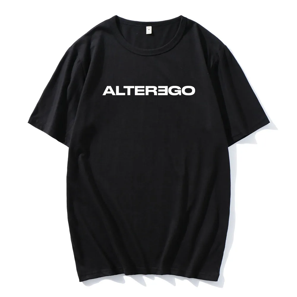 Men Streetwear Album Alter Ego Graphic Tshirts LISA Korean Fashion 2025 T-shirt Cotton Comfortable Unisex Tee-shirt Print Tees