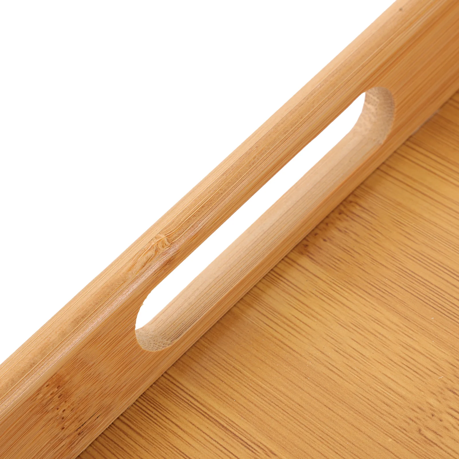 

Bamboo Tea Wooden Serving Tray For Snacks Fruit Coffee Table Decor Multi-Functional Storage Plate Rustic Food