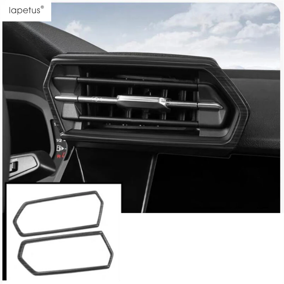 

Car Dashboard Air AC Conditioning Outlet Vent Cover Trim For Audi A3 8Y Sedan Sportback 2021 - 2025 Stainless Steel Accessories