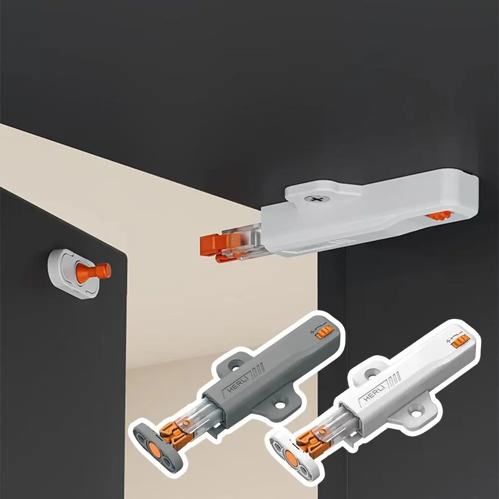 ملحقات الأجهزة المنزلية دفع الضغط لفتح مزلاج اللمس سحب دفع سدادة غير مرئية درج الباب اللمس وقف المثبط العازلة