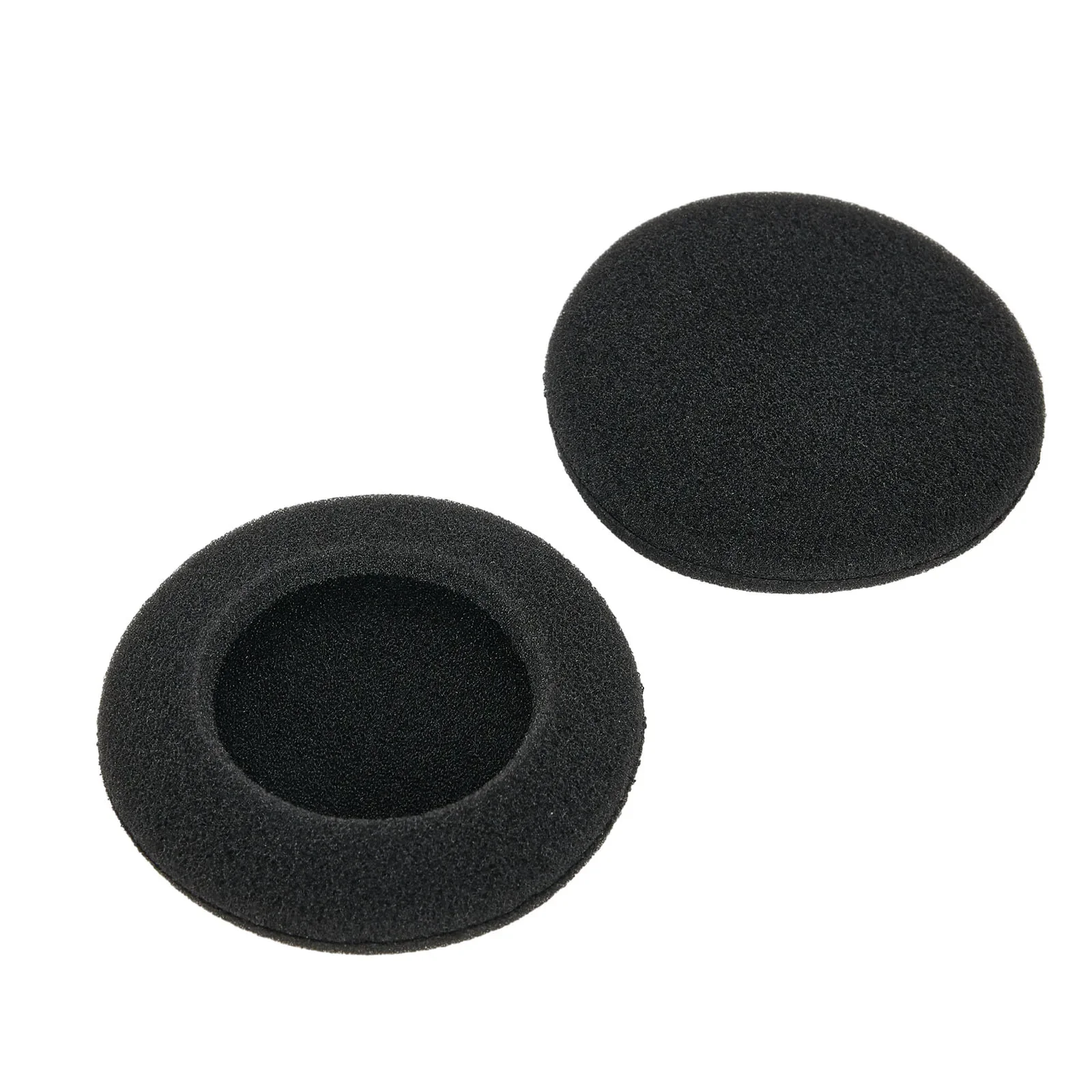 Neu-cubierta de almohadillas para los oídos, esponja de espuma suave, accesorio de 50mm, cojín negro para auriculares Logitech, 2 pares