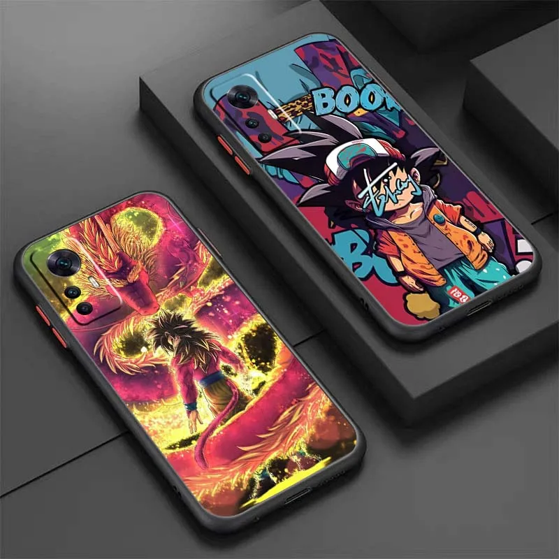 

Luxury D-Dragones Logo B-Balls Phone Case For Xiaomi 14T 13T 13 12T 12 12S 11T 11 11i 10 10T Ultra Pro Lite Frosted Translucent