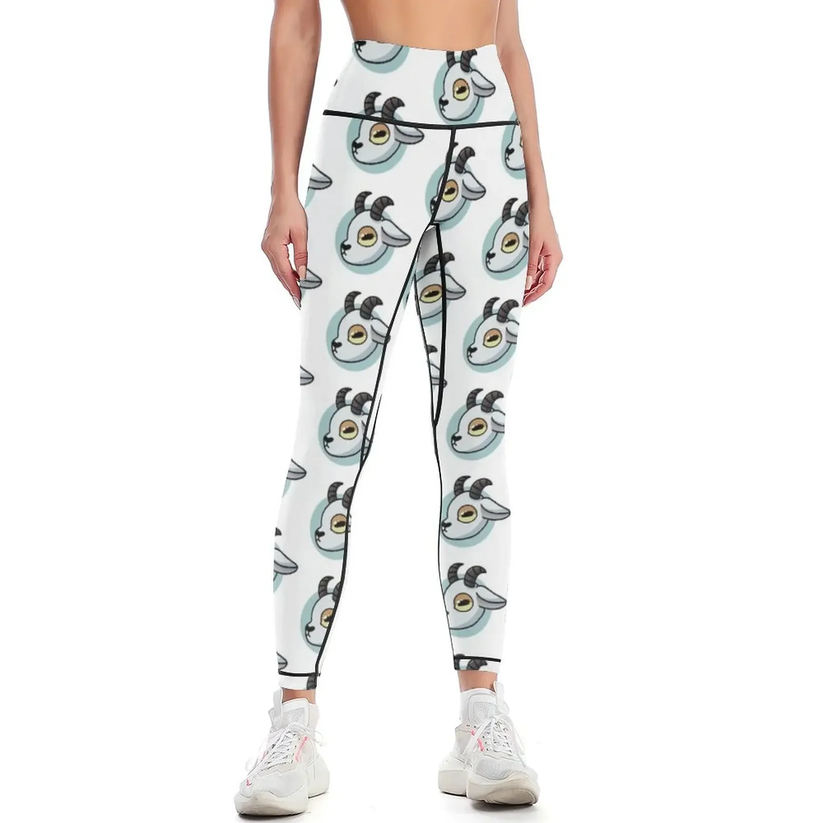 

Simple Cute Goat Leggings Training pants sport legging fitness set gym Sports pants for Womens Leggings