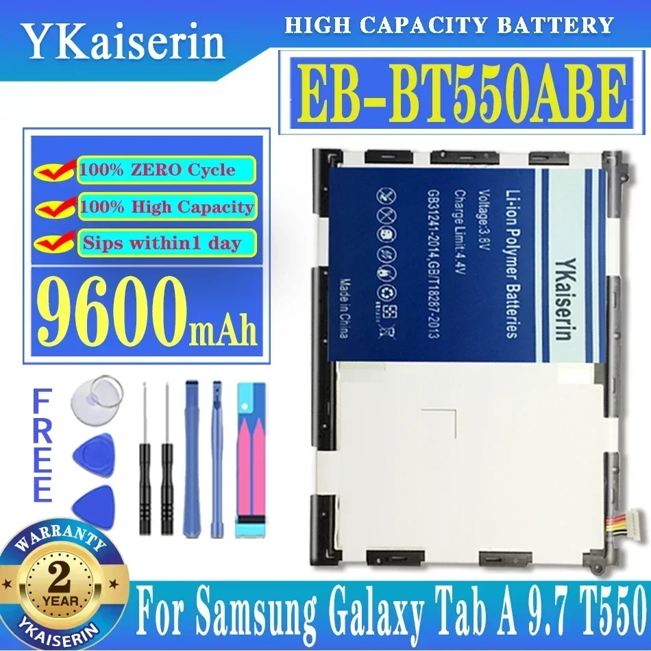 Battery EB-BT550ABE 9600mAh For Samsung Galaxy Tab A 9.7