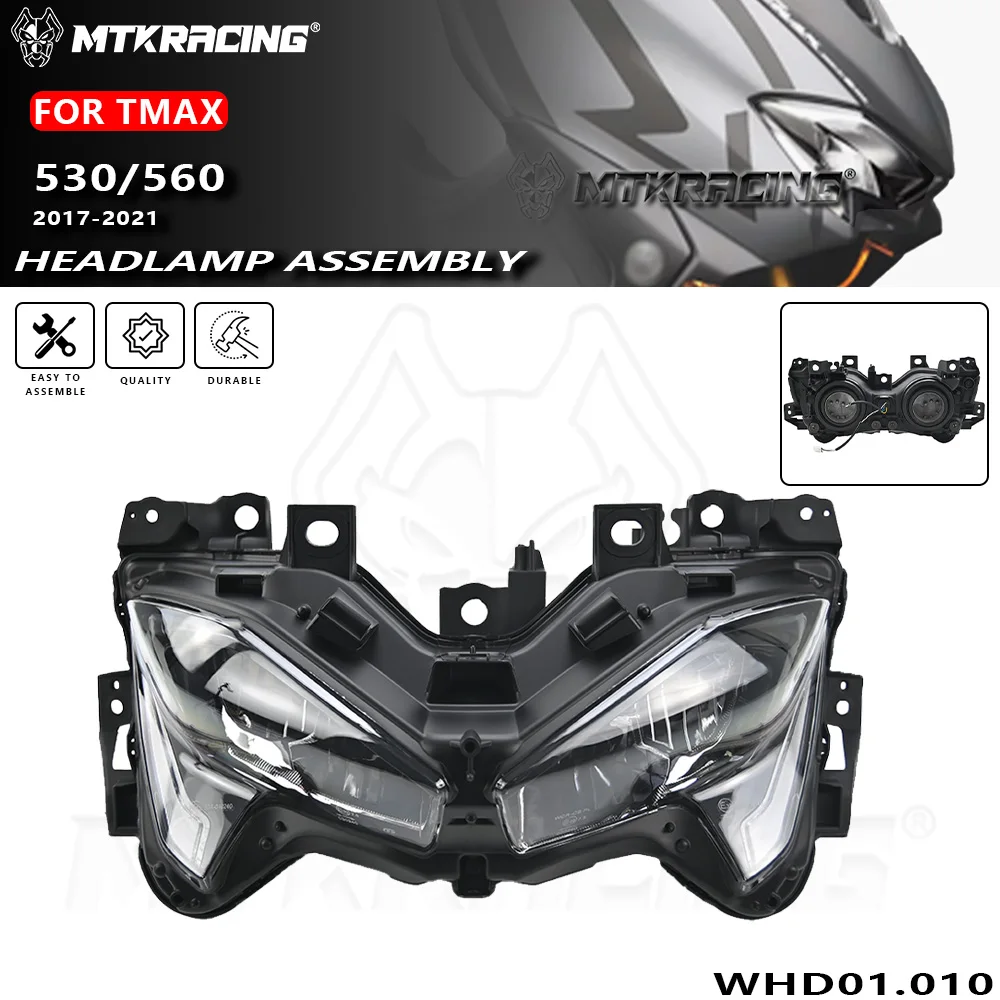

For YAMAHA TMAX 530/560 2017-2021 Motorcycle Front Headlamps Assembly Led Head Light Accessories