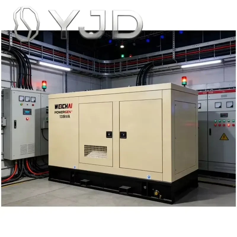 YJD Yangdong 10KW 12KVA Silent Open Frame Diesel Generator Set for Home Use 60/50Hz ATS 1800 RPM 24V DC Electric Start