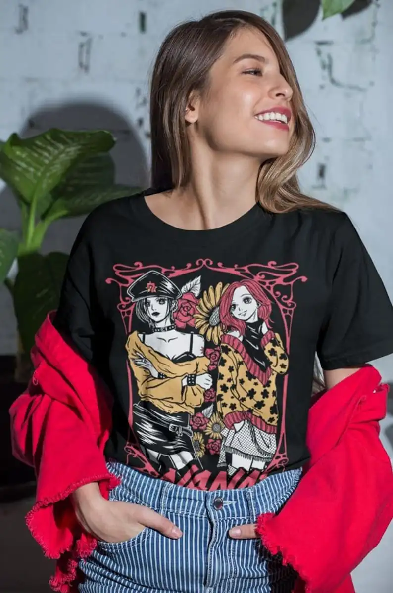 Nana & Hachi Anime Merch  Nana Anime Shirt  Nana Osaki Manga