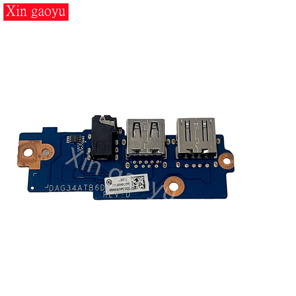 

Оригинальная плата USB-порта для HP 15-AU 15-AW IO DAG34ATB6D0