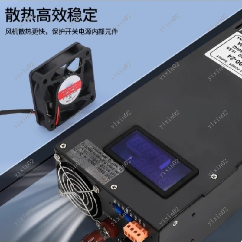 220V to DC 2000W Adjustable Switching Power Supply 0-110V 100A 12/24/48/60/72V