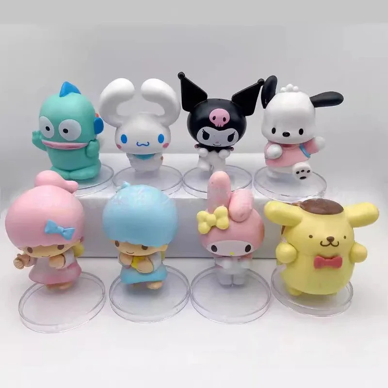 

New Kuromi Pochacco Backback Companion Series Blind Box Handmade Toy Desktop Ornament In Stock As A Surprise Gift For Fans