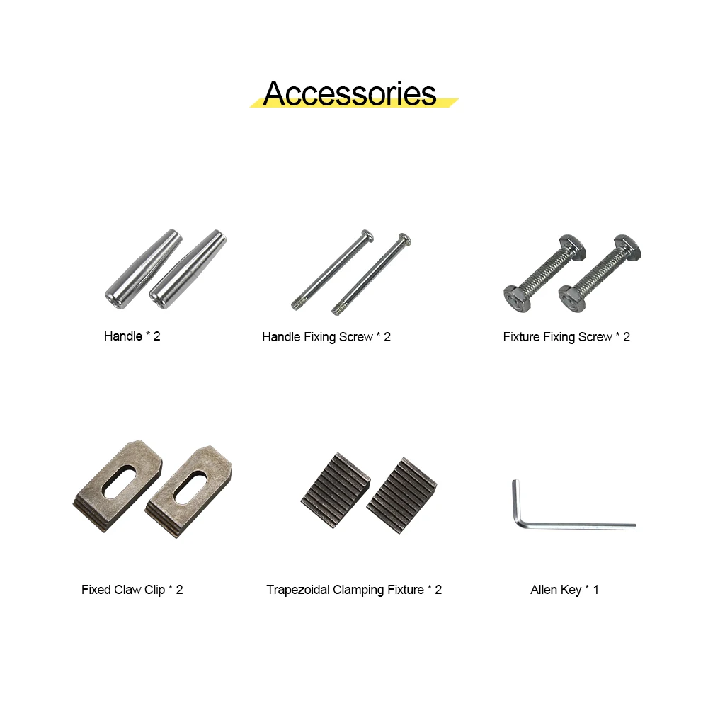 ALLSOME-Mesa de trabajo MINIQ BG6330, fresadora de precisión, accesorio de tornillo de banco multifunción, HT2829