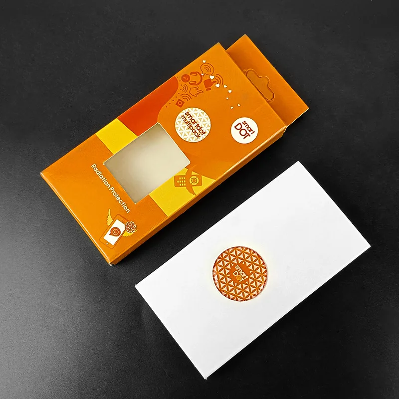 Customized-Border New Silicone Radiation Phone Sticker Mineral Energy Negative Ion Terahertz Magnetic Independe