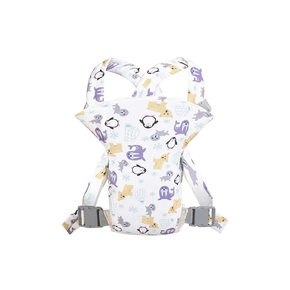 

Newborn Front Holding Baby Wrap Carrier Cotton Mesh Infant Backpacks Horizontal Holding Type Infant Kangaroo Bag