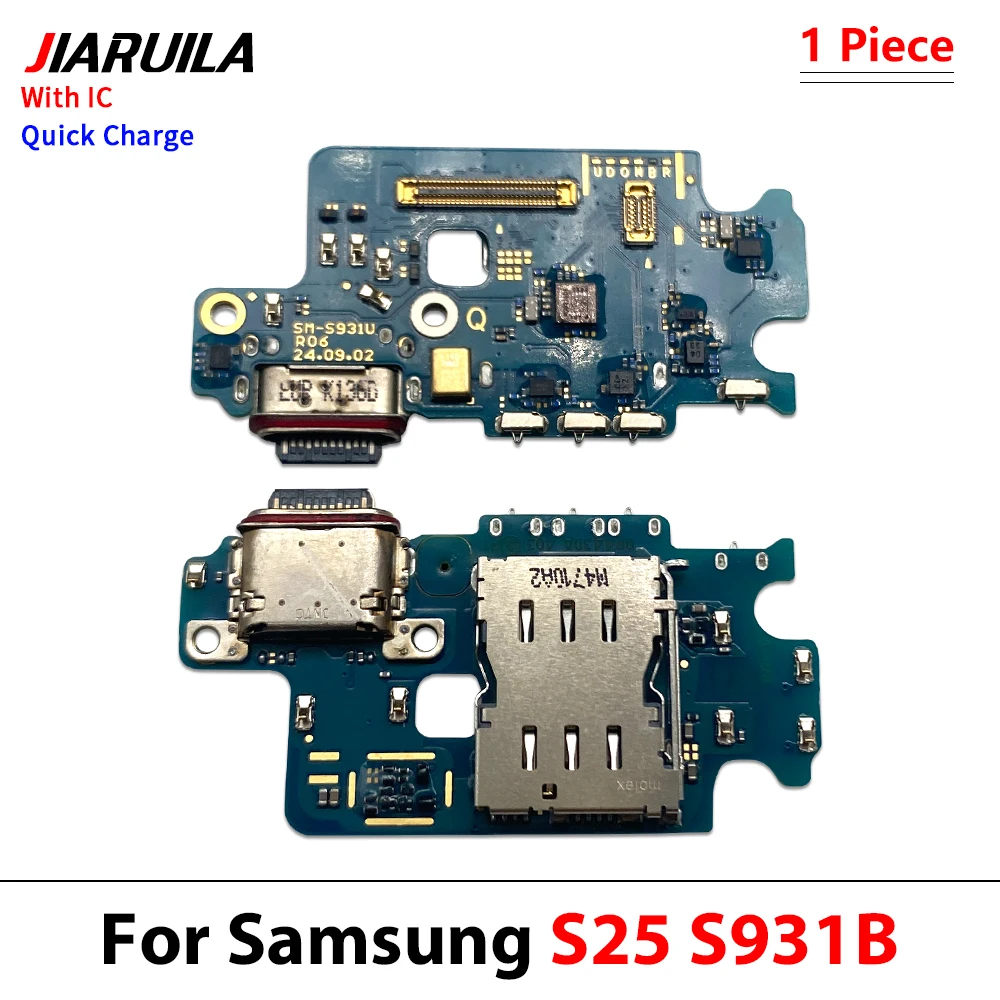 USB Charge Port Dock Connector Charging Board Flex Cable For Samsung S20 S21 S22 S23 S24 S25 S26 Plus Ultra Fe Edge 4G 5G image 3