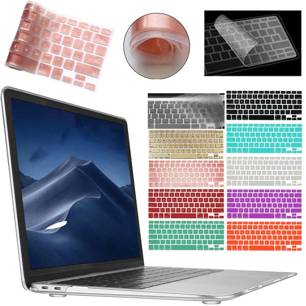 Water Proof Laptop Keyboard for Macbook Apple  Air 11 A1370 A1465  Transparent Silicone Protective Film Dustproof Keyboard Film