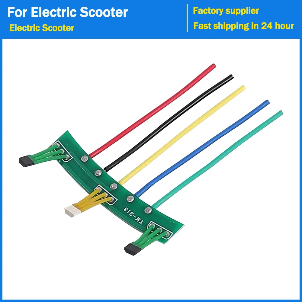 Electric Vehicles Motor Hall Sensor with Board Cable 2-Wheels 3147 41F 213 60° PCB for Electric Scooter Bike Motor Hall Sensor