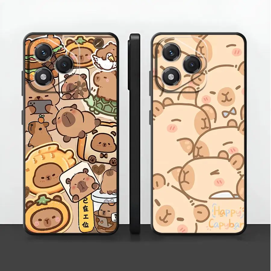 Case for Huawei P20 P40 Lite P30 P20 Pro P Smart 2019 P20 Lite 2018 Funda Phone Cover Cute Capybara