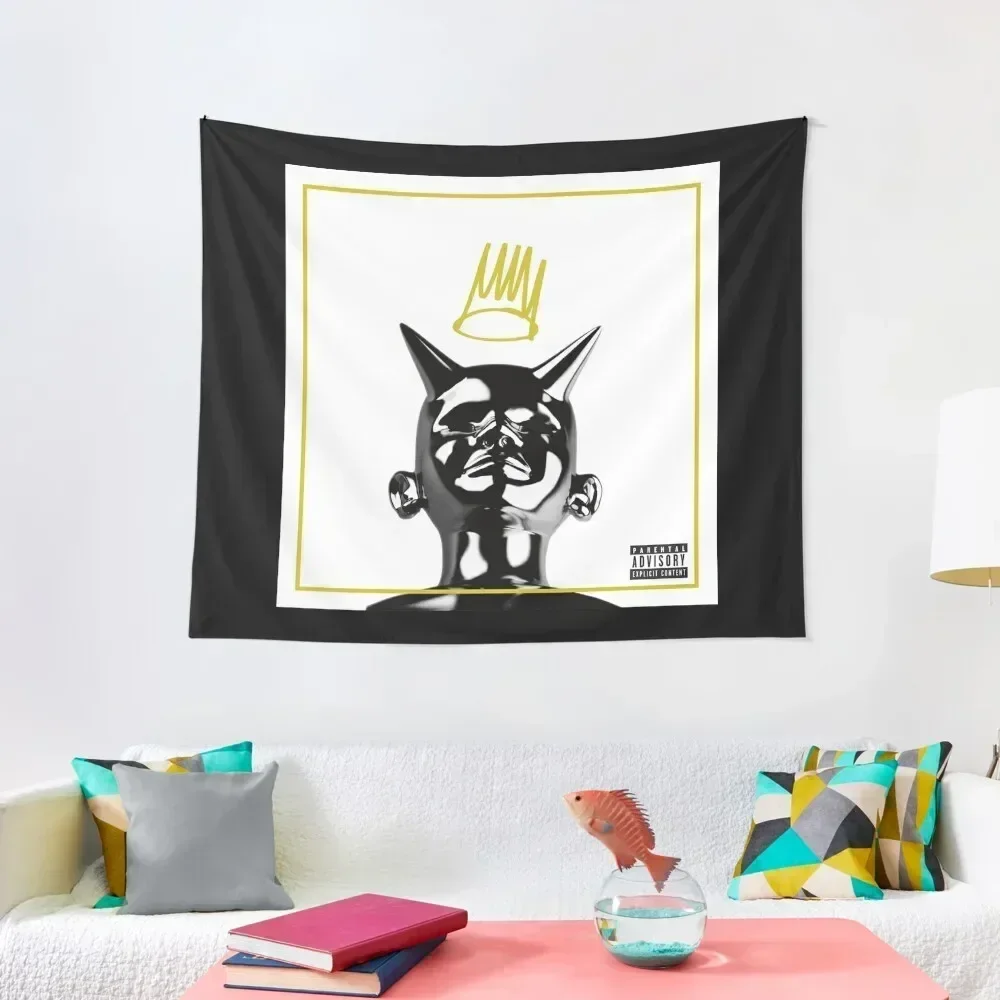 J Cole 2014 born sinner 2 Tapestry Aesthetic Room Decorations Japanese Room Decor Tapestry